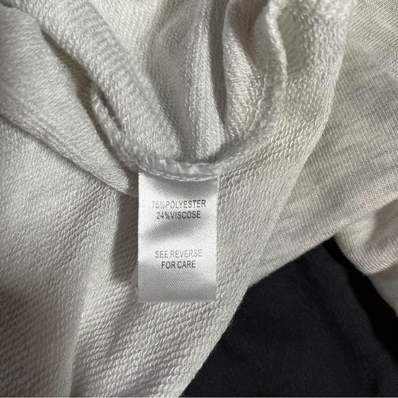 NWT Moral Fiber Sweatshirt Dress with Pockets and Neck Cutout - Picture 5 of 5